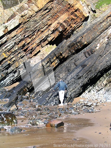 Image of Coastal rock formation