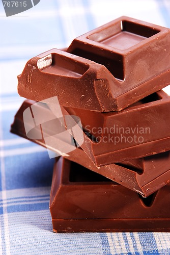 Image of Blocks of Chocolate