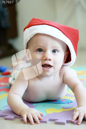 Image of Christmas baby.