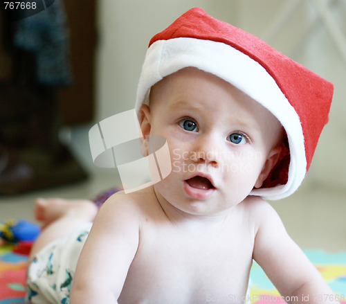 Image of Christmas baby.