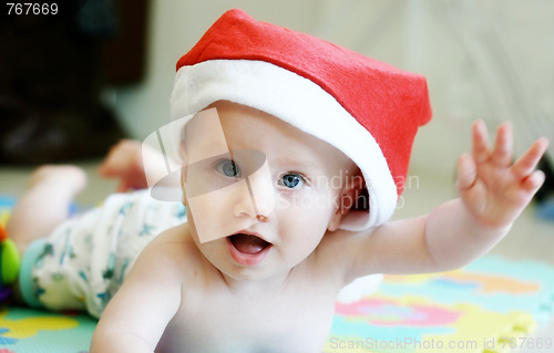 Image of Christmas baby.