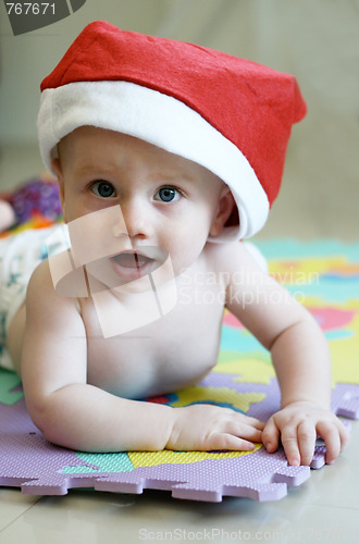 Image of Christmas baby.