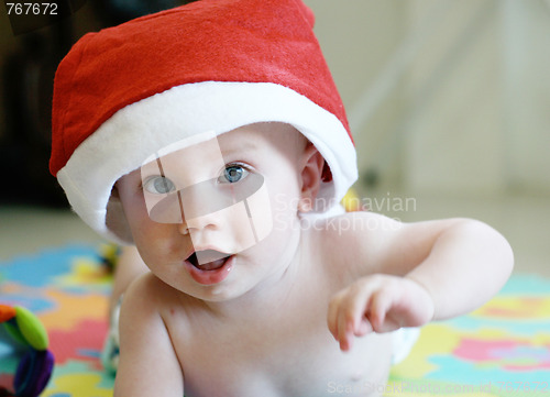 Image of Christmas baby.