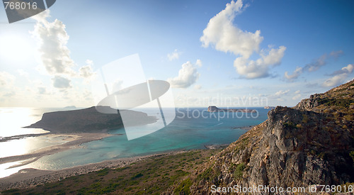 Image of balos beach, crete