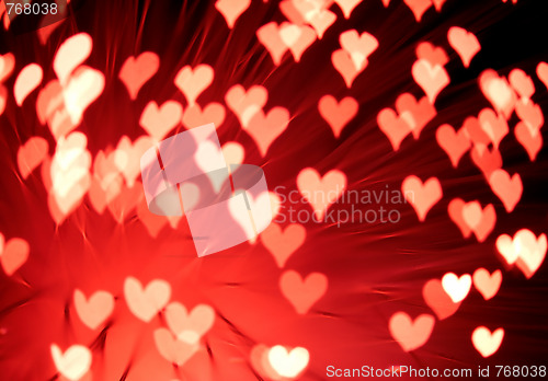 Image of abstract st valentine background