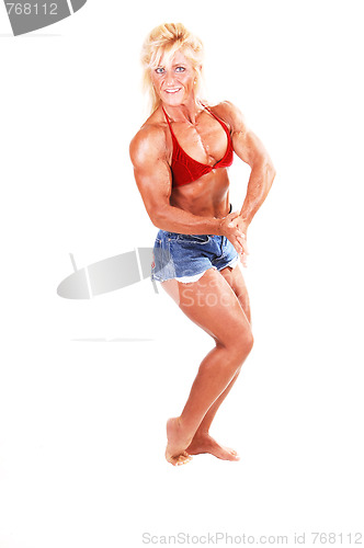 Image of Bodybuilding woman.