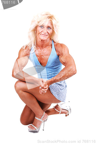 Image of Bodybuilding woman.