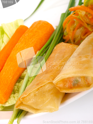 Image of Chinese spring roll