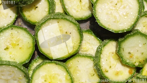 Image of Courgettes zucchini