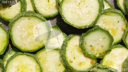 Image of Courgettes zucchini