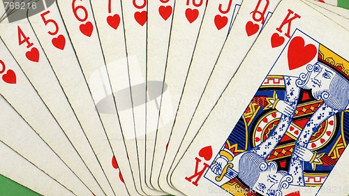 Image of Pocker full scale cards
