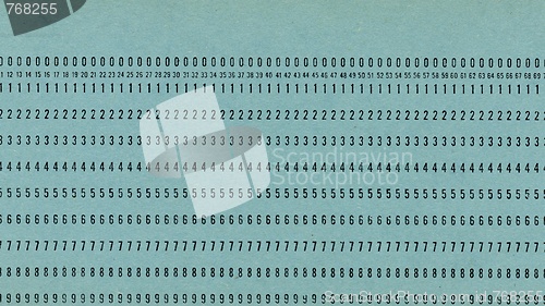 Image of Punched card