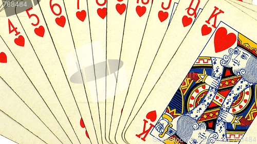 Image of Pocker full scale cards