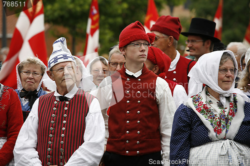 Image of Danish folk dancers