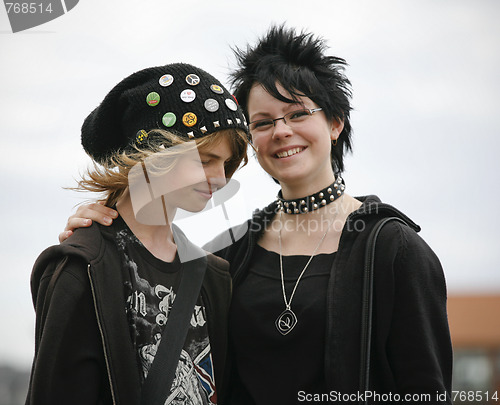Image of Happy young couple