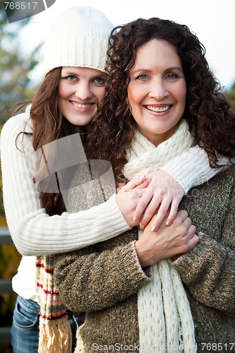 Image of Mother and daughter