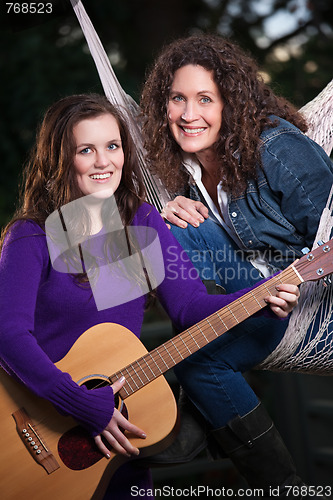 Image of Mother and daughter