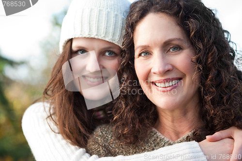 Image of Mother and daughter