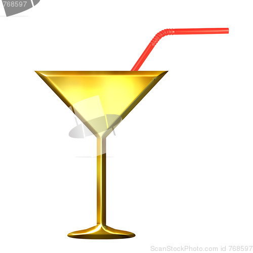Image of Cocktail with straw