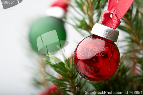 Image of Christmas baubles