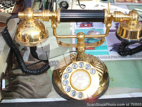 Image of my grandma's phone,antique