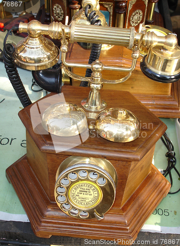 Image of antique phone