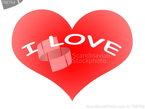 Image of Heart I Love