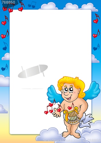 Image of Frame with Valentine theme 2