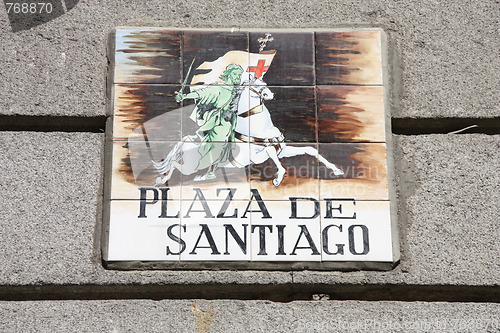 Image of Saint Jacob in Madrid