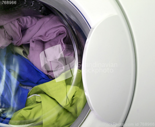 Image of Clothes in laundry