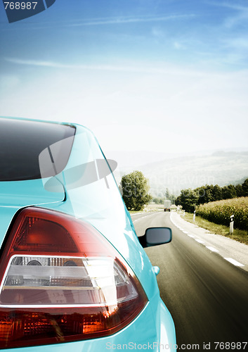 Image of Car on road