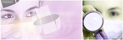 Image of Doctor with stethoscope
