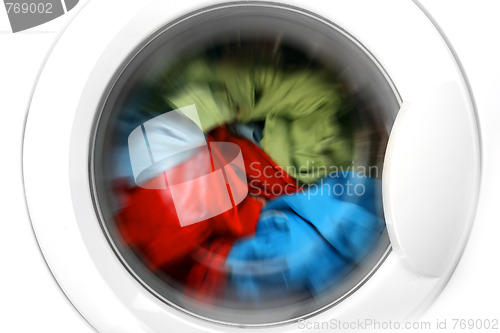 Image of Clothes in laundry