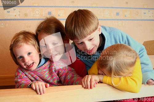 Image of Cheerful kids