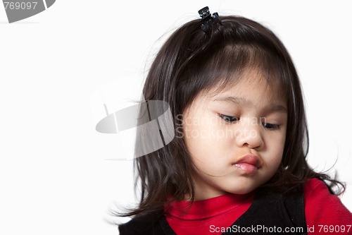 Image of Cute adorable 2-year old toddler girl