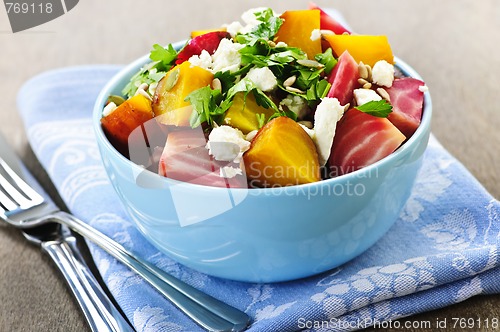 Image of Roasted red and golden beets