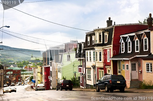 Image of Colorful houses in Newfoundland