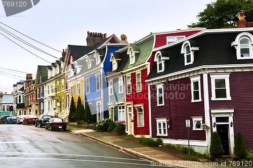 Image of Colorful houses in Newfoundland