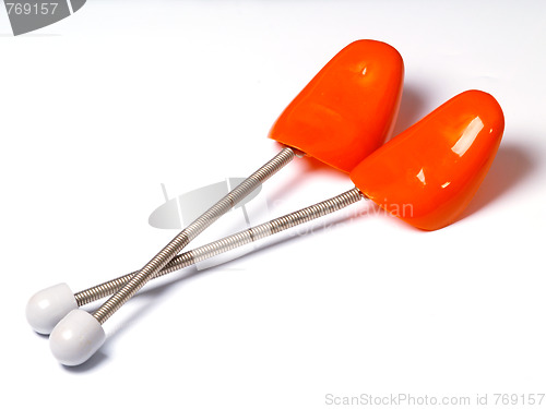 Image of retro shoe trees