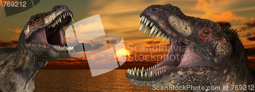 Image of T Rex Sunrise 