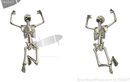 Image of Jumping Skeletons