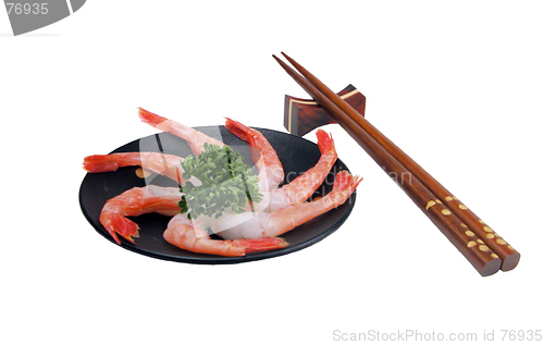 Image of Shrimp sashimi still