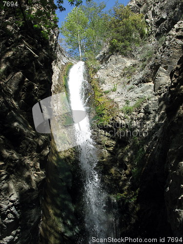 Image of Millomeris falls. Platres. Cyprus