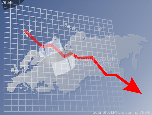 Image of Chart Europe down