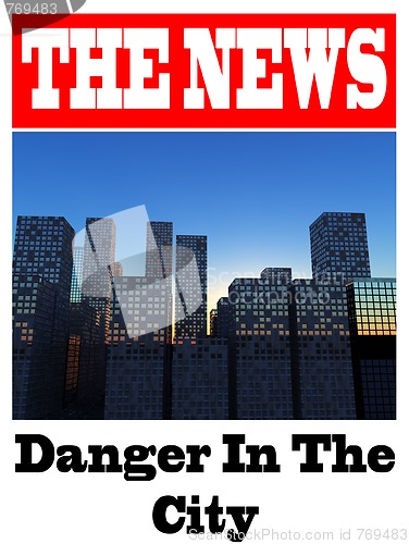 Image of Fake Newspaper Front Cover