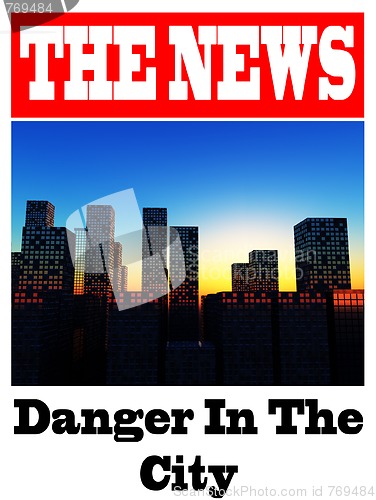 Image of Fake Newspaper Front Cover