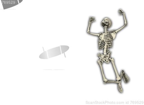 Image of Skeleton Jumping