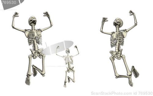 Image of Jumping Skeletons