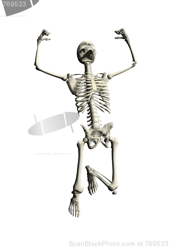 Image of Skeleton Jumping