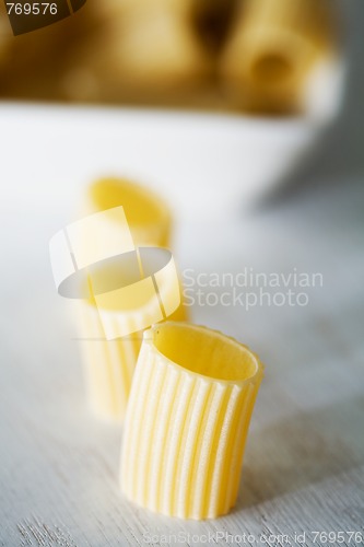 Image of Close-up of uncooked pasta